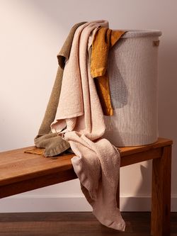 Корзина для хранения Sustainable collection, Ø37х52 см, молочная