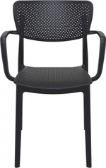 Кресло пластиковое Siesta Contract  Loft, черный