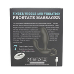 Массажер простаты с вибрацией и эффектом фингеринга и пультом ДУ Secwell Finger Wiggle Prostate Massager for Men SW1064