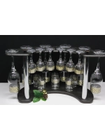 Барный набор 18 предметный с Бокалом