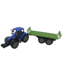 Игрушка Трактор Сельхоз (550-12J-1) цвет синий/зеленый