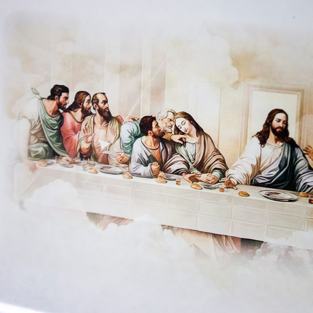 Урна для праха "Реквием L" с печатью Тайная Вечеря