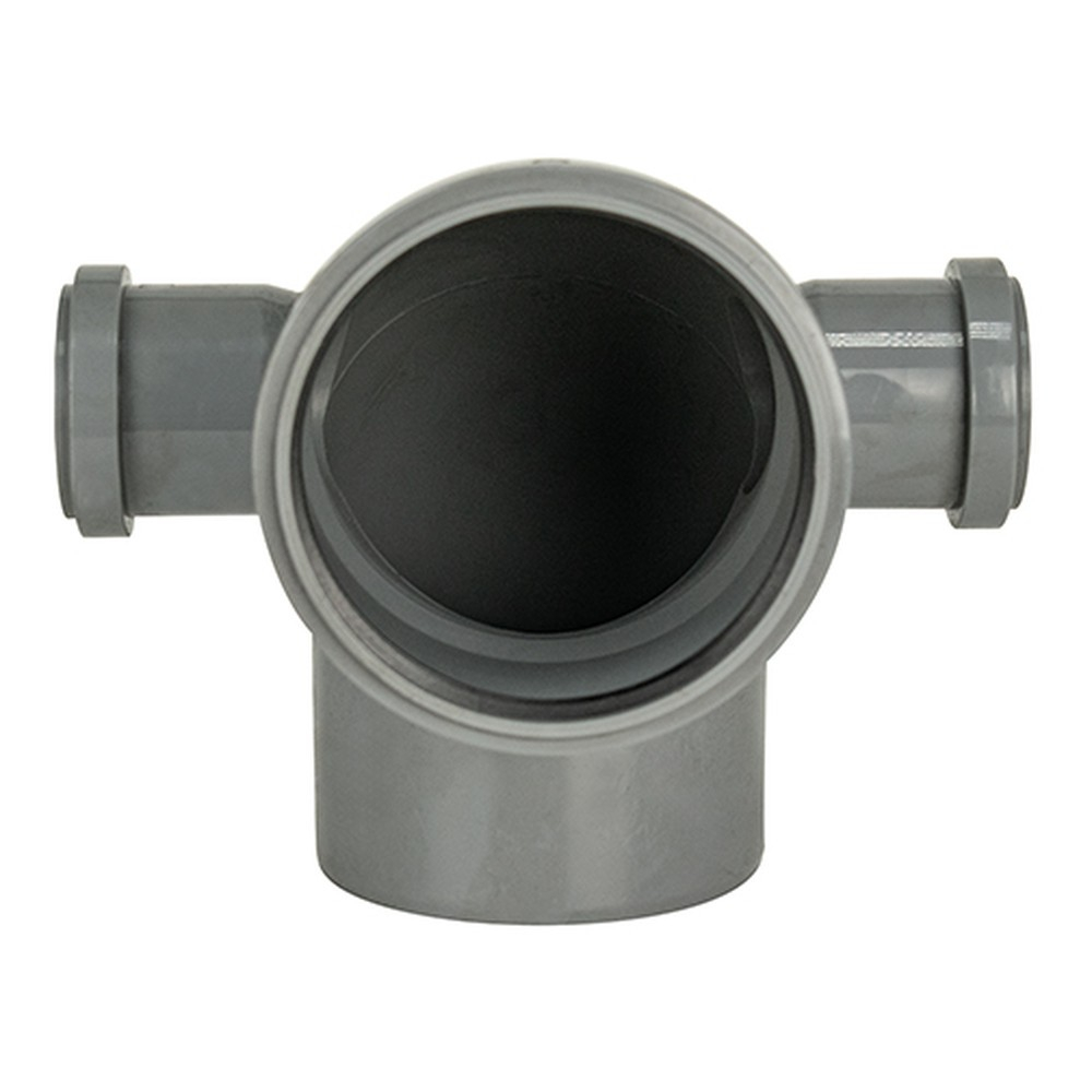 Отвод TEBО для внут. канал. с выходом (правый) 110/50 87гр. сер. арт. 013021302 (1/10)