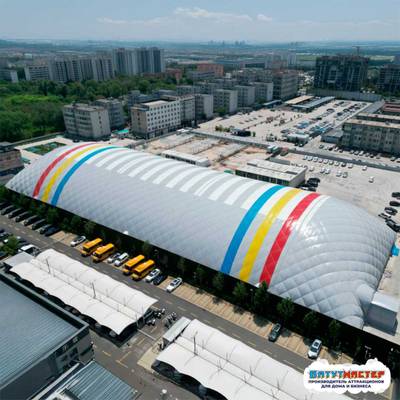 Воздухоопорное сооружение для футбола «Путь Чемпиона», 105×68×24 м