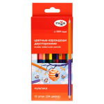 Карандаши 24цв/12шт. двустор. заточен. "Мультики" (Гамма)