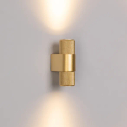 Светильник SP-SPICY-WALL-MINI-TWIN-S104x39-2x3W Warm3000 (GD, 40 deg, 230V) (Arlight, IP20 Металл, 3 года) 035562