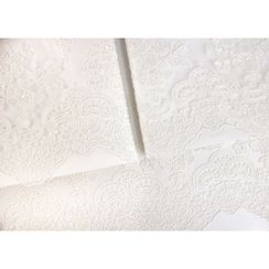 Постельное белье MINOSO крем с кружевом TIVOLYO HOME Турция