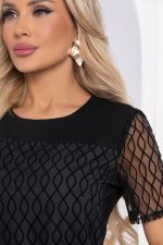 Платье "Паола" (черное) П8345 LT Collection (Акция)