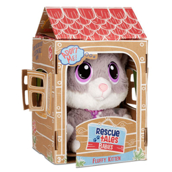Tikes Rescue Tales - талисман Пушистый котенок Серый котенок 656408