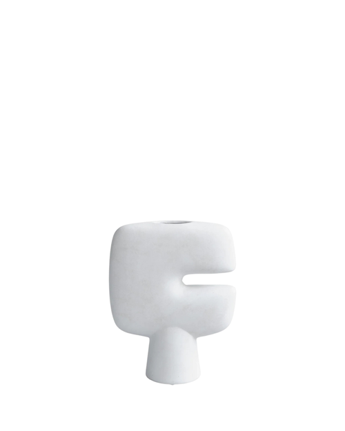 Ваза Tribal Vase, Mini - Bone White