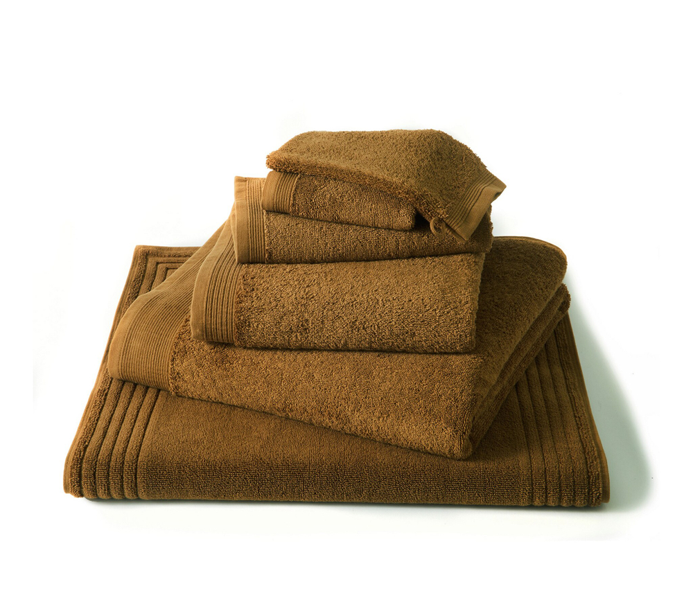 Набор полотенец 30x50 2шт Blanc des Vosges Uni Ocre ocre охра