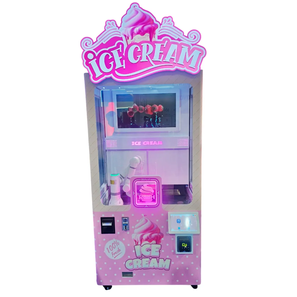 Роботизированный вендинговый автомат мороженого «Ice cream»