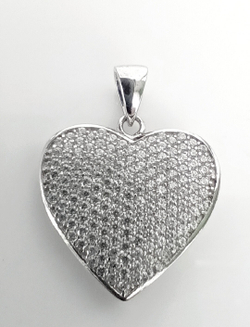 Подвеска Эстерелла, серебро 925*, родирование/Ф