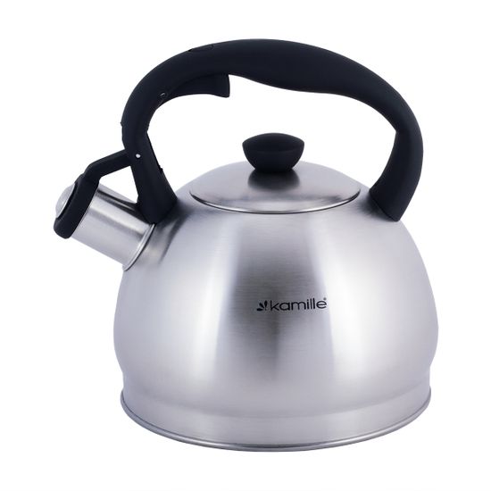 Чайник 2 л. из нержавеющей стали со свистком Kamille KM-0693