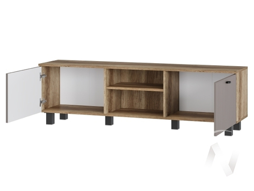 Тумба под ТВ ТБ-09 МС Олива (дуб каньон/MF14 муссон софт)