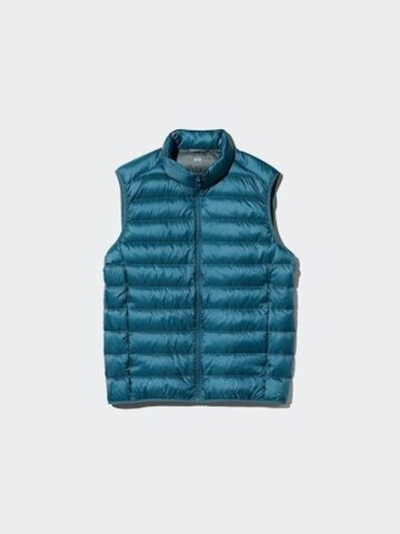UNIQLO Ультралегкий пуховый жилет, синий