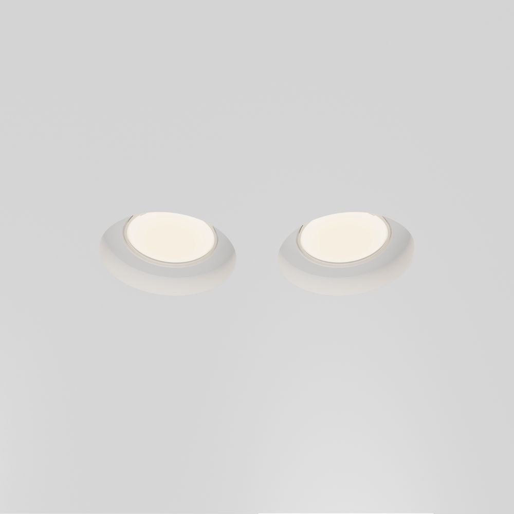 Светильник встраиваемый Maytoni   DL002-GU10-02-W