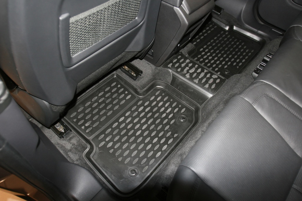Коврики Standard, 3D в салон LAND ROVER Discovery Sport, 2014- , 4 шт. (полиуретан, чёрные) Element.NLC.3D.28.17.210