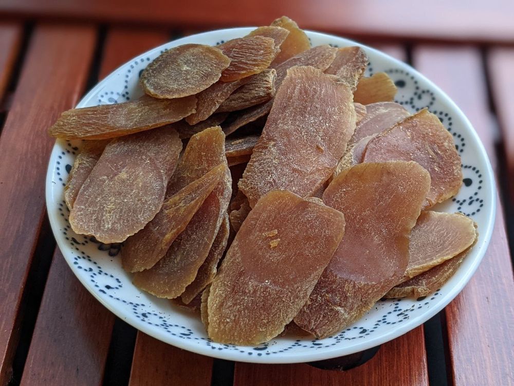 Корень Женьшеня, крупный вяленый