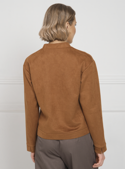 Бомбер женски АЛЕКСА (Коричнево-рыжий)