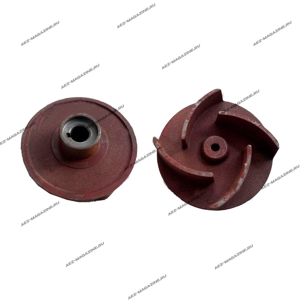 Крыльчатка помпы 80, D вала 19мм