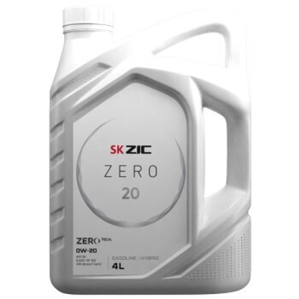 Масло моторное ZIC ZERO 20 0w20 SP, SN PLUS / GF-5/6A 4л