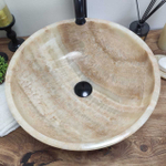 Каменная раковина из оникса Bowl Sunset Medium TinLip BO-00827