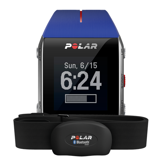 Пульсометр для фитнеса Polar V800 HR Blue