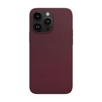 Накладка iPhone 14 Pro Max силикон бургунди