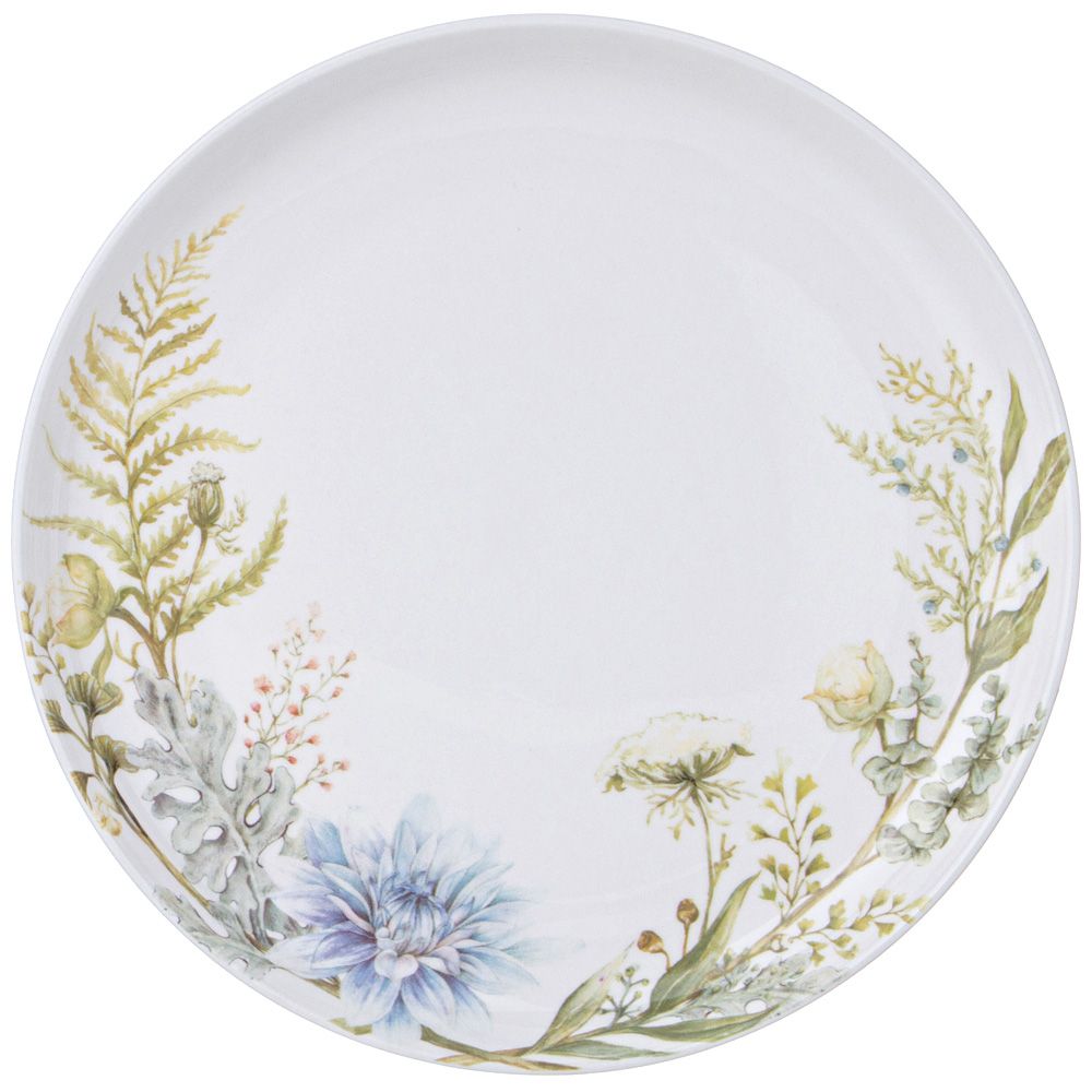 ТАРЕЛКА ЗАКУСОЧНАЯ LEFARD "GRASSES" 20,5 СМ (МАЛ.УП.=4ШТ./КОР=24ШТ.)