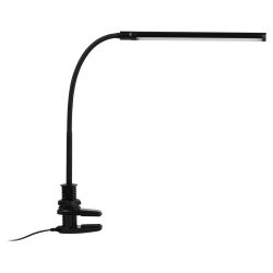 Настольный светильник ЭРА NLED-509-8W-BK светодиодный на струбцине черный