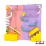 Детская интерактивная игровая стена «Шаропад делюкс», 2,59×2,02×0,5 м