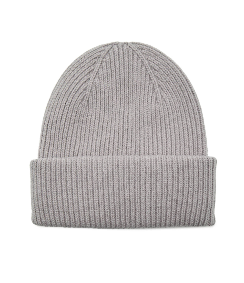 Хлопчатобумажная шапка RIBBED INUIKII - серый(42020-020)