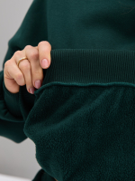 Костюм с брюками КБис-091/бутылочный-п