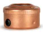 Розетка информационная RJ45+TV (CAT.5E), черная, Натуральная Медь VINTAGE-BRASS 40405-7