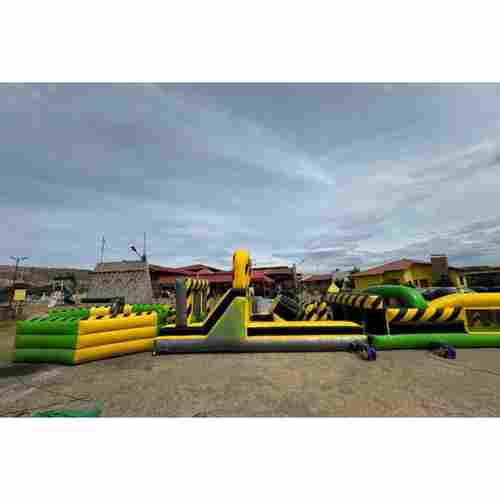 Надувная полоса препятствий для тимбилдинга «Спецобъект», 30×3,5×3,5 м