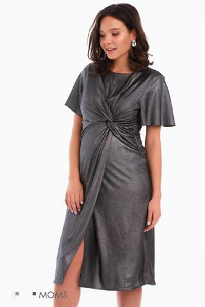 Платье серое торжественное,50 размер