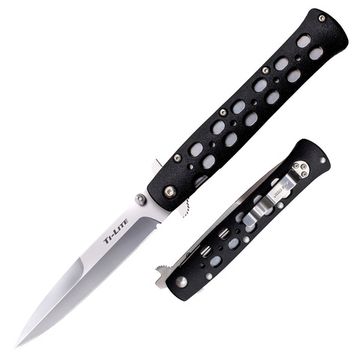 Складной нож Cold Steel 26SP Ti-Lite 4 Zy-Ex Handle c клинком из стали AUS-8A, рукоять Zytel
