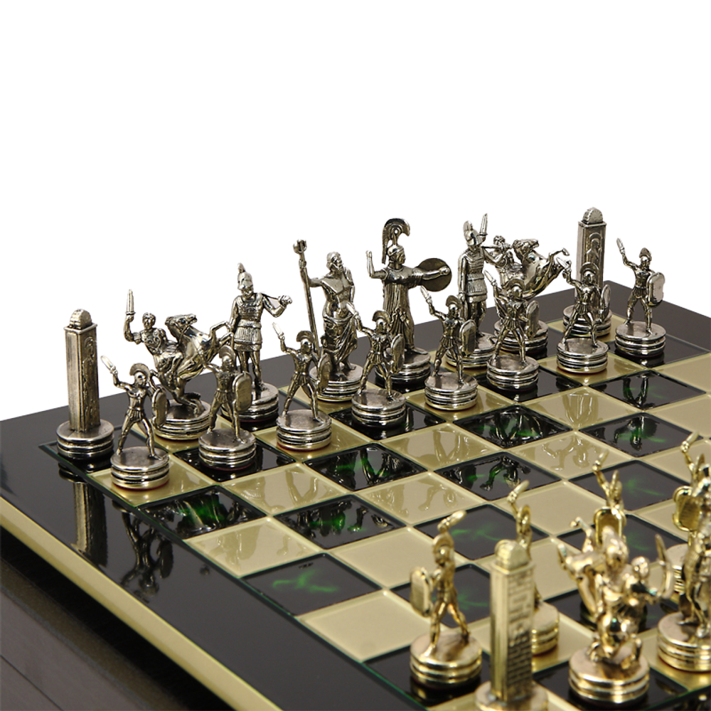 Manopoulos Шахматный набор Троянская война