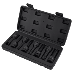 Набор головок-бит TORX ударных 1/2'', 8пр.(Т30,40,45,50,55,60,70,80),в кейсе RockForce##Rock FORCE RF-4088MPB