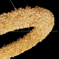 Люстра Cloyd EDEL-A C1 / Ø60 см - золото (арт.11368)