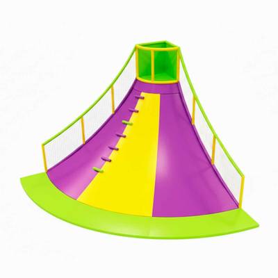 Горка со скалодромом «Лайм-пик» 5,3×5,3×3,8 м