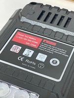 Мощный турбовентилятор с турбонаддувом для быстрого охлаждения и очистки, F018 VIOLENT FAN, желтый, TG (1 шт.)