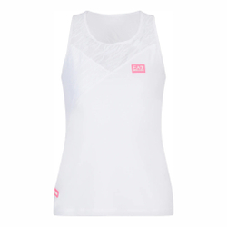 Женская теннисная майка EA7 Tennis Pro Tank Top Women - White