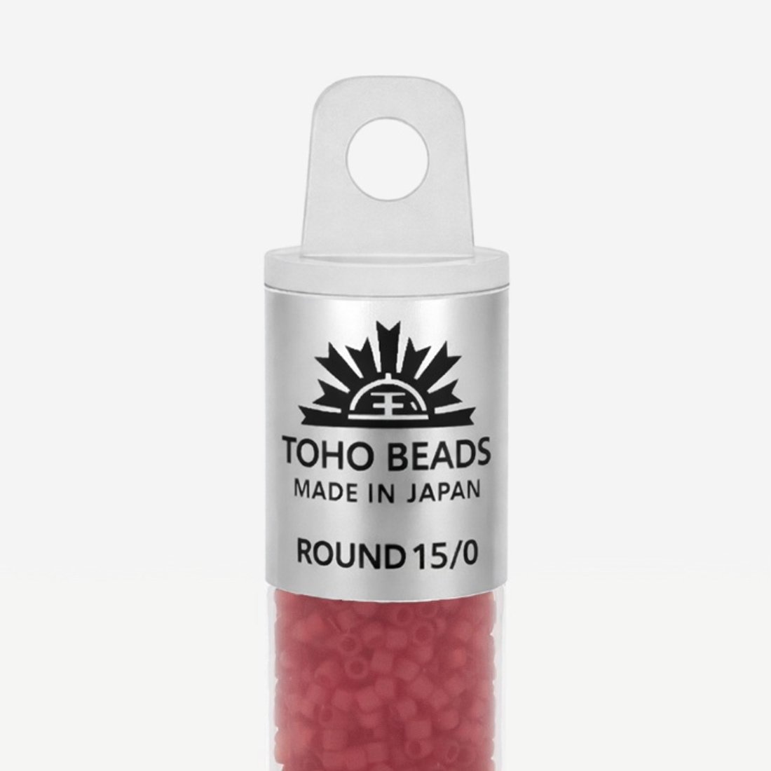 Японский бисер TOHO Round 15/0 (№5CF), прозрачный матовый