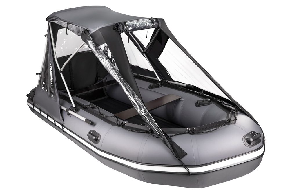 Тент трансформер Апачи 370 НДНД (графит/черный)