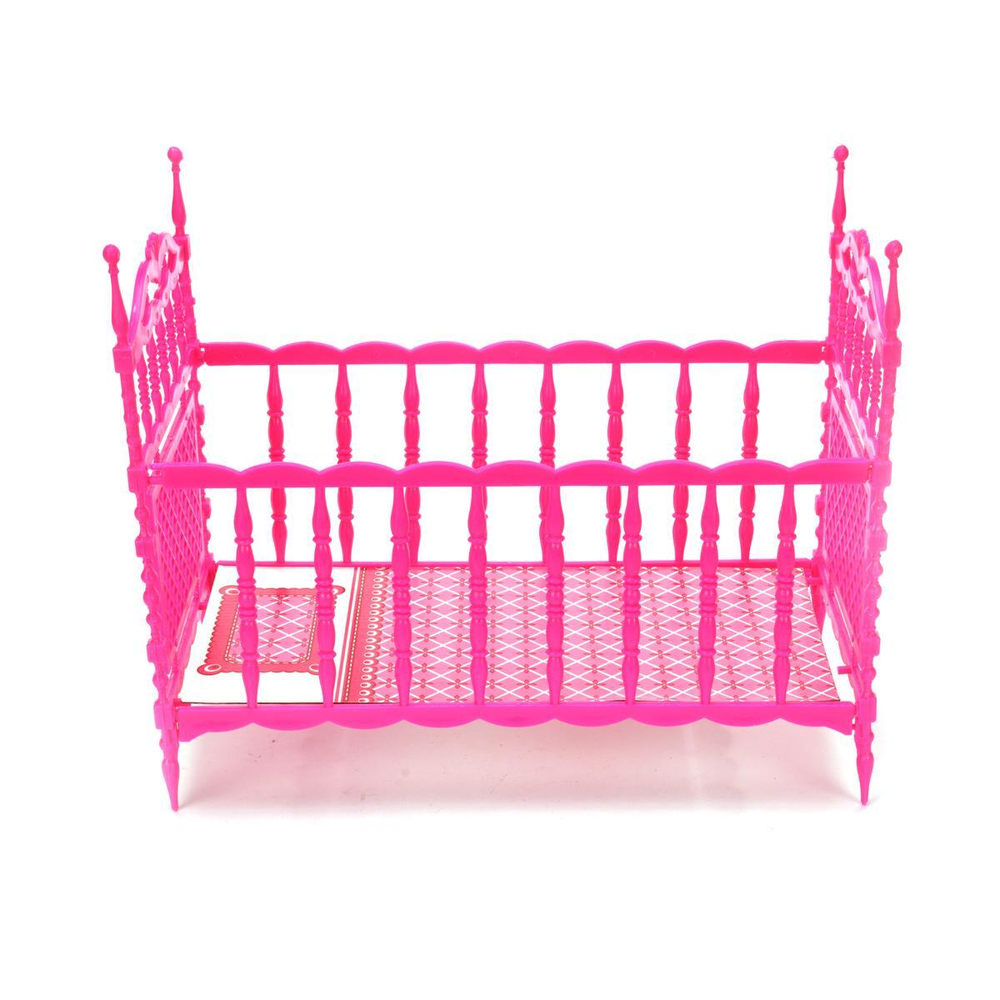 Кроватка для куклы (37х20х31см) (Пластмастер)