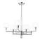 Подвесная люстра Crystal Lux Maestro SP-PL5+5 Chrome
