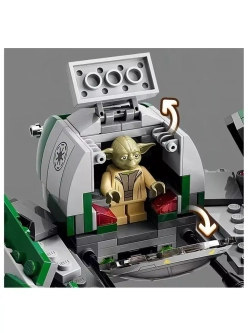 Конструктор Star Wars Джедайский истребитель Йоды 299 дет