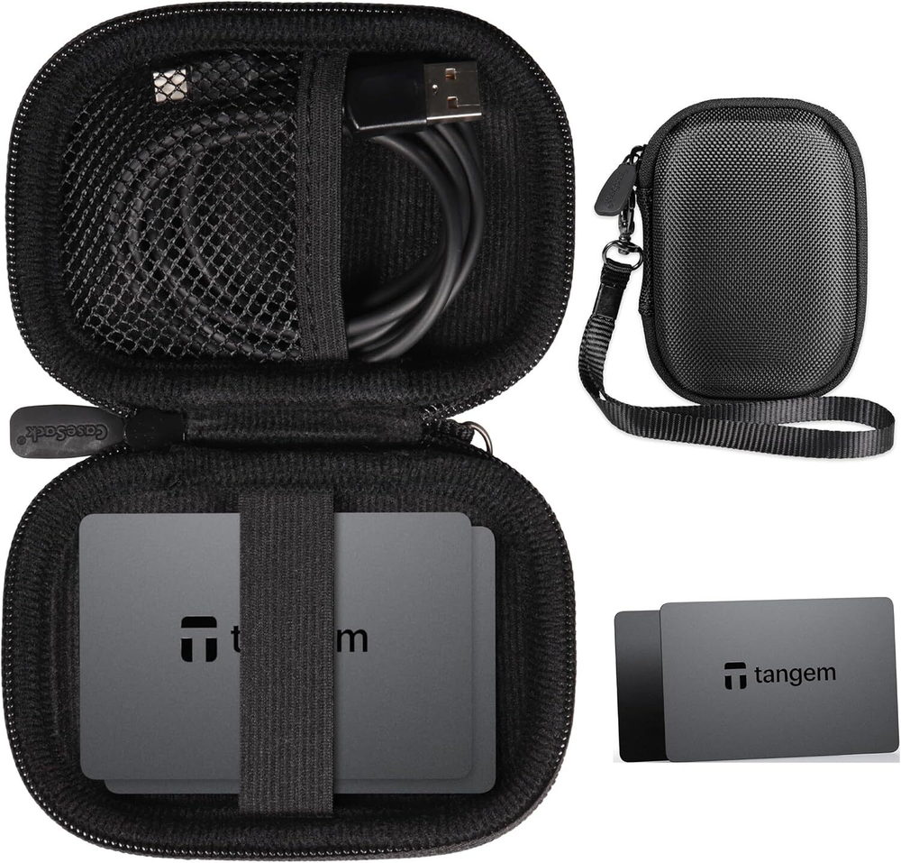 CaseSack Case для TANGEM Secure Crypto Wallet Защитный кейс для холодного хранения Bitcoin и криптовалют